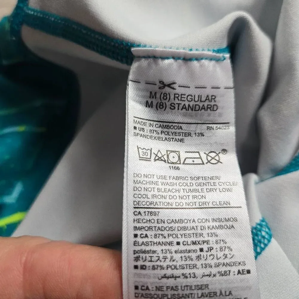 Old Navy green athletic go-dry leggings M8
